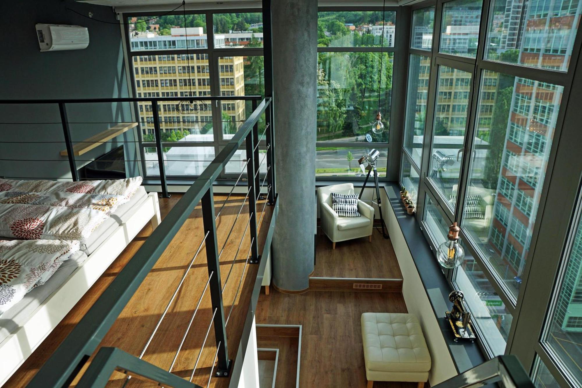 View Skyscraper Bata - Loft Xl Διαμέρισμα Zlín Εξωτερικό φωτογραφία